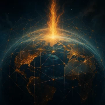 Burning the Blueprint: Exposing the Mimic Grid Overlaying Earth