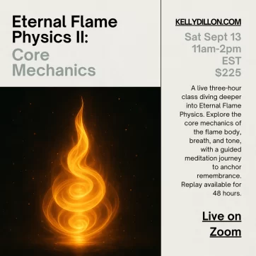 Eternal Flame Physics II: Dissolving Distortion, Restoring Coherence