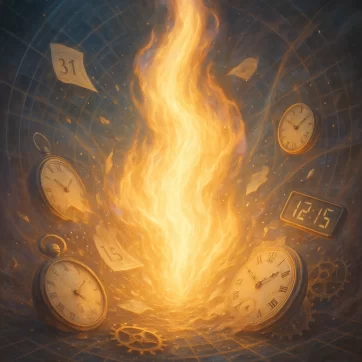 Why Time Is Acting So Strange: Scalar Pocket Bursts and the Collapse of Linear Chronology