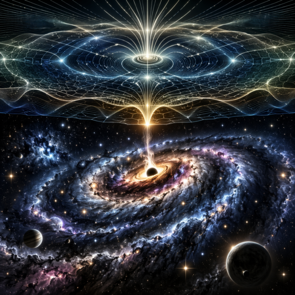 The Spiral Is Not Eternal Creation: What Black Holes Reveal About the External Architecture