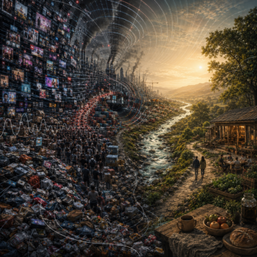 The Architecture Of Excess — Why Modern Civilization Produces More, Wastes More, And Feels Increasingly Hollow
