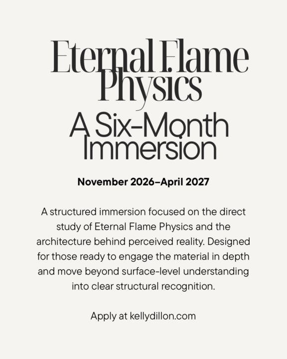 Applications Are Now Open for the Next Eternal Flame Physics® Six-Month Immersion